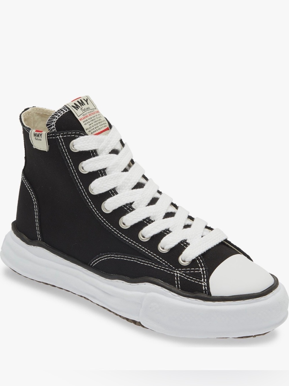 Maison MIHARA YASUHIRO Peterson High Top Sneaker Shoes A01FW701 miharayasuhiro